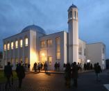<b>BERLIN, GERMANY: </b> The Khadija mosque in Berlin, Germany was built by Ahmadiyya Muslims and opened in 2008. It was the first mosque to open in east Berlin.
