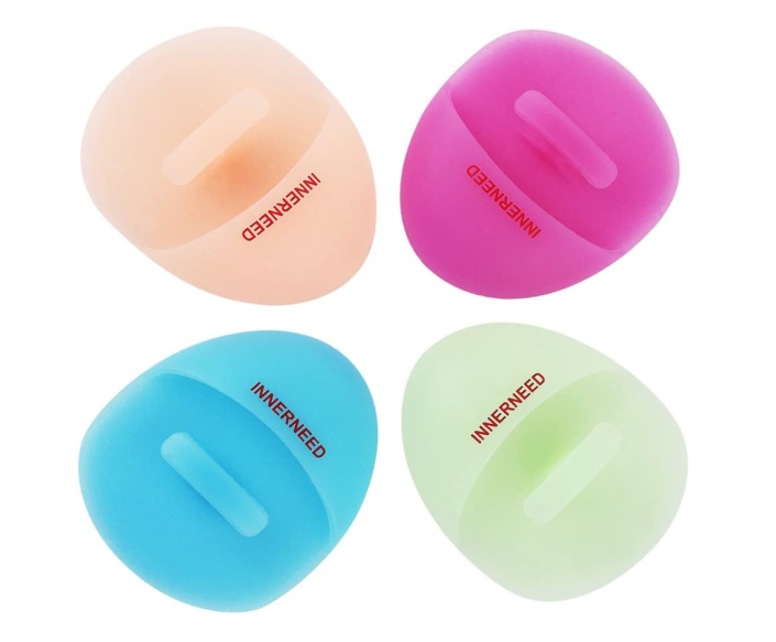Super Soft Silicone Face Cleanser and Massager Brush (Photo via Amazon)