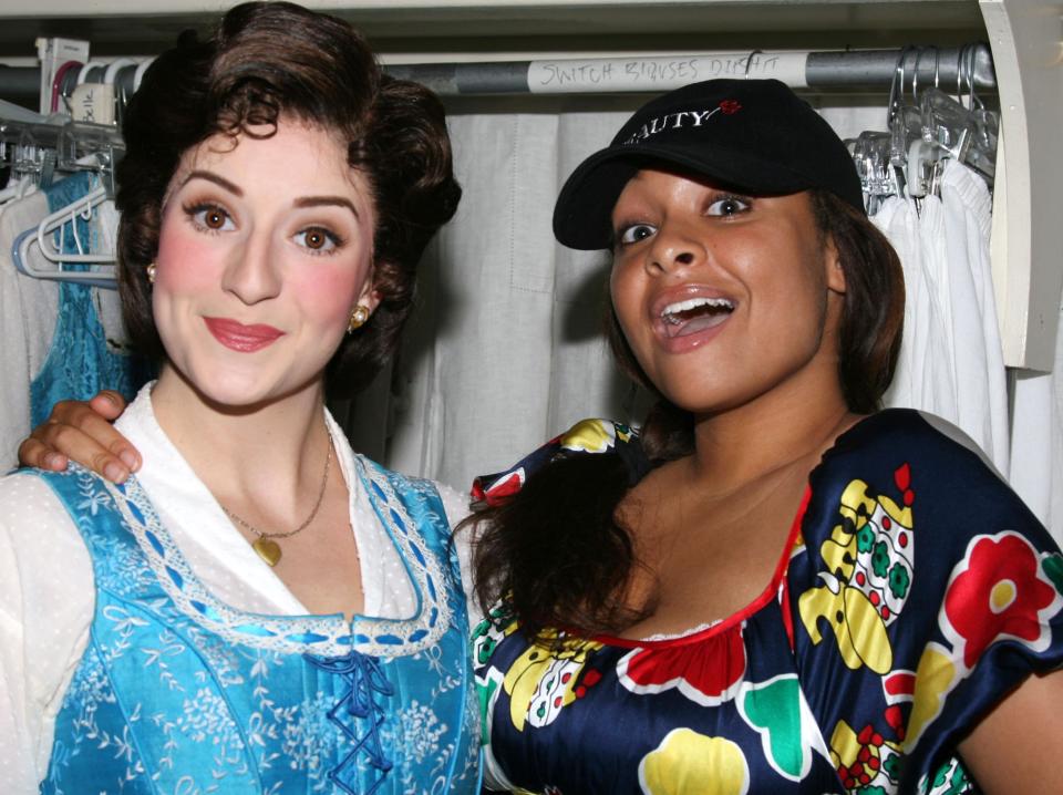 Anneliese van der Pol as Belle and Raven-Symoné.