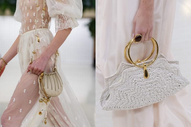 Chloé paris fashion week 2025 spring summer Chemena Kamali handbags 