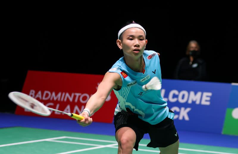 ▲戴資穎擔綱湯優盃我國女團首點。（圖／Badminton photo提供）