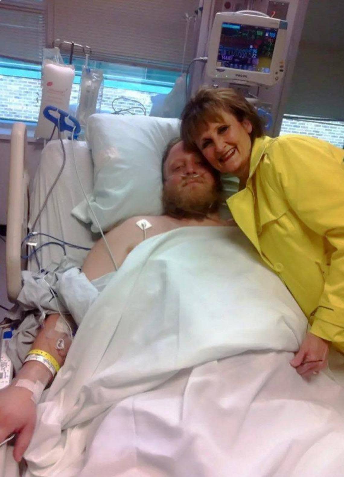 In March 2015, Susan Faseler visited her son, Jimmy Faseler, at Truman Medical Center as he recovered from a gunshot wound during a burglary.