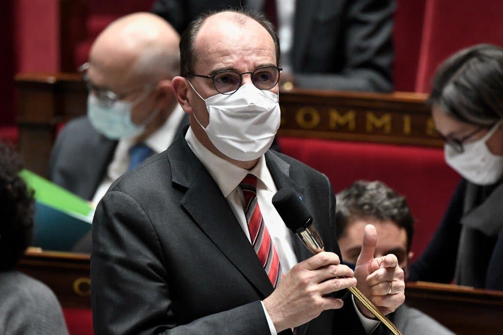 Jean Castex à l'Assemblée nationale ce mardi. - STEPHANE DE SAKUTIN