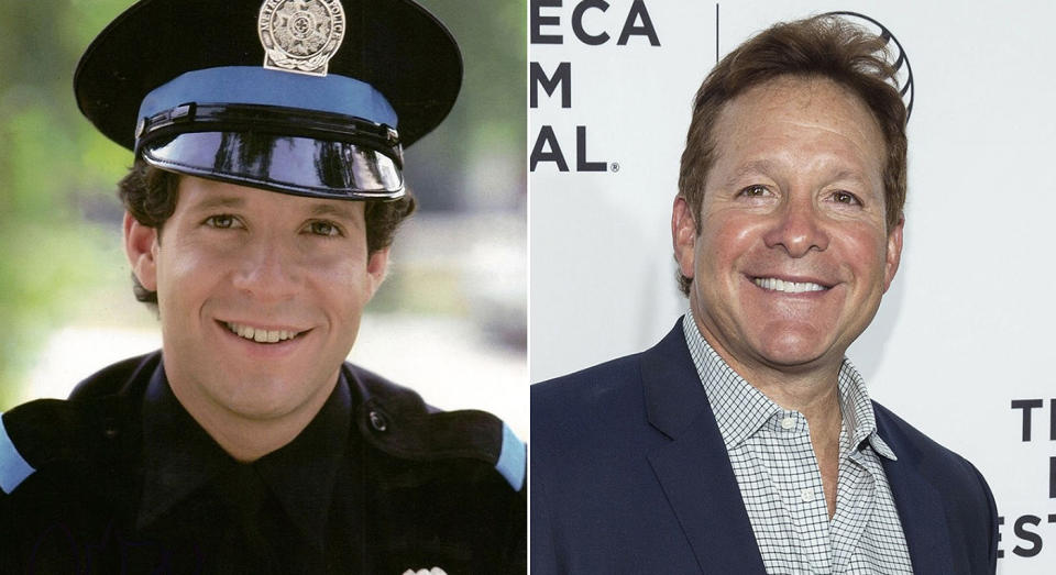 Guttenberg played Officer Mahoney in the comedies. (Photo: Warner Bros./Reuters)