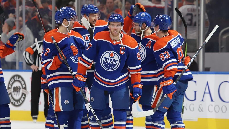 The Oilers look like a force to be reckoned with entering the Stanley Cup playoffs. (Photo by Lawrence Scott/Getty Images)