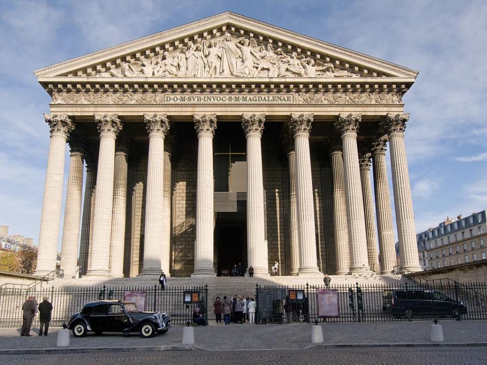 most beautiful churches in paris la madeleine veranda