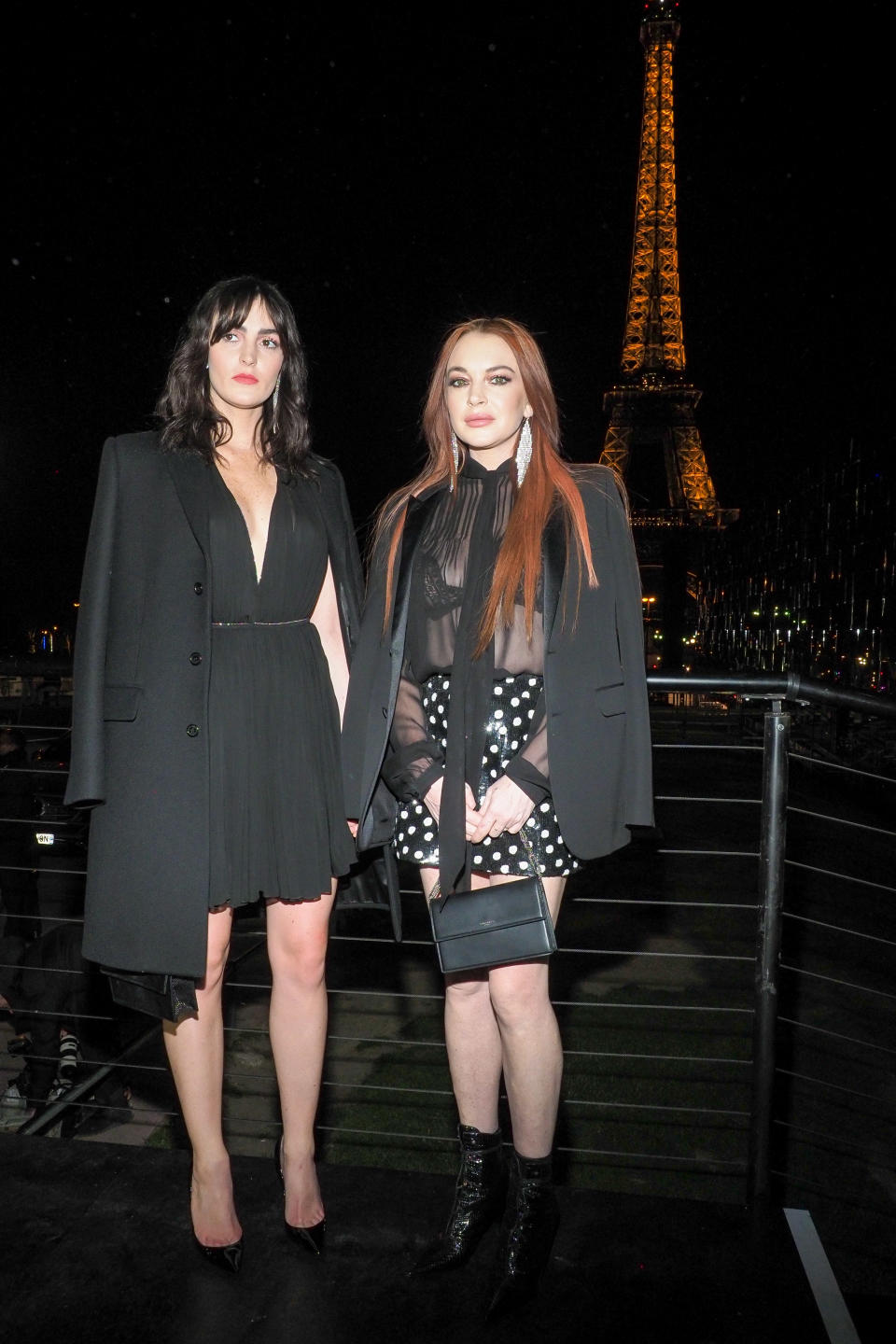 Aliana and Lindsay Lohan. Image via Splash News