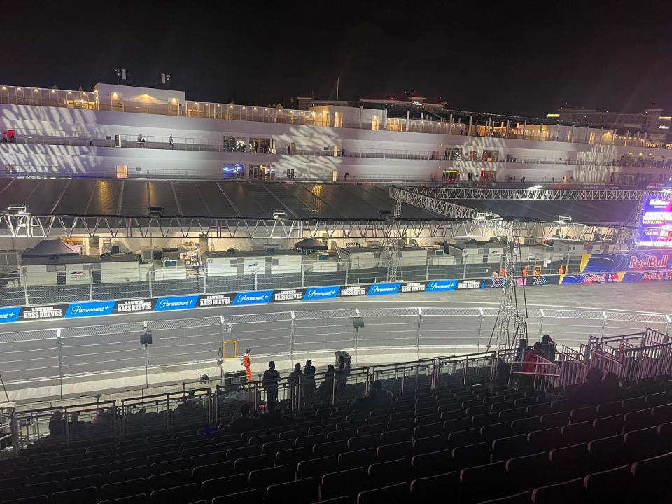 No fans, no action - F1 organisers tell onlookers it’s time to go home before FP2 begins (Kieran Jackson)