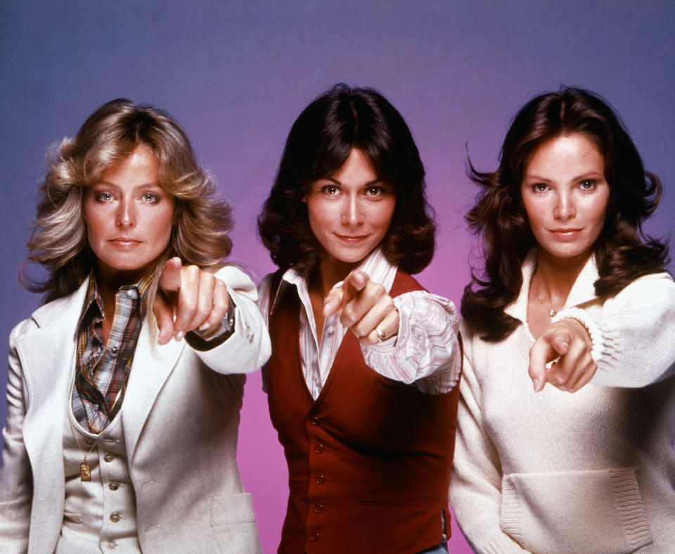 Farrah Fawcett, Kate Jackson und Jaclyn Smith spielten ab 1976 die ersten Engel. (Bild: Spelling-Goldberg/Kobal/REX/Shutterstock)