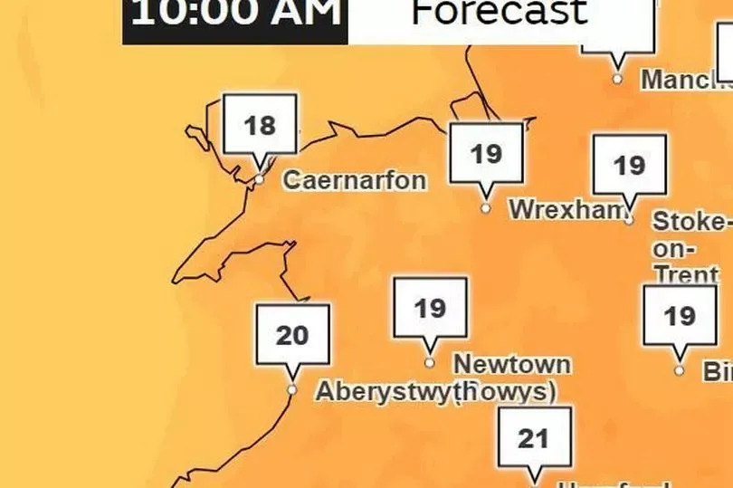 Wednesday 10am -Credit:Met Office