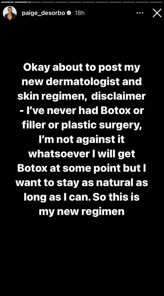 Paige Desorbo Reveals Skincare Routine