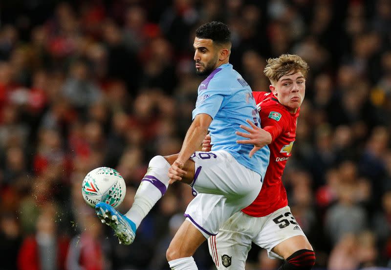 Carabao Cup - Semi Final First Leg - Manchester United v Manchester City