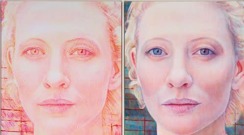 Tim Maguire Cate Blanchett Archibald portrait.