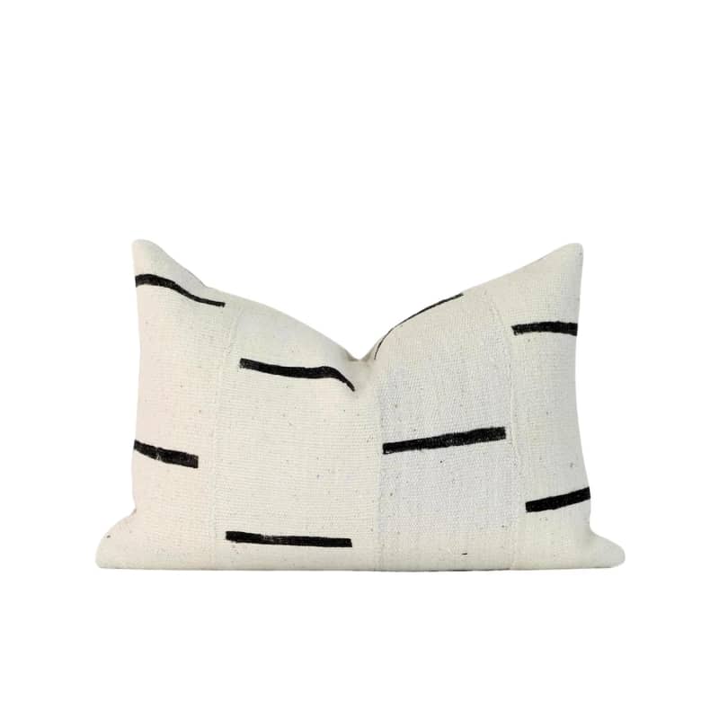Mudcloth Lumbar Pillow Cover