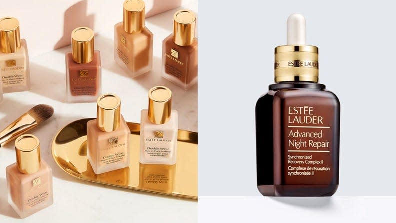 If you've never tried Estée Lauder products, start with their beloved Double Wear Foundation or the Advanced Night Repair serum.