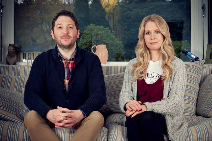 Jon Richardson and Lucy Beaumont