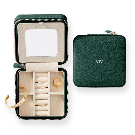 7) Small Travel Jewelry Case