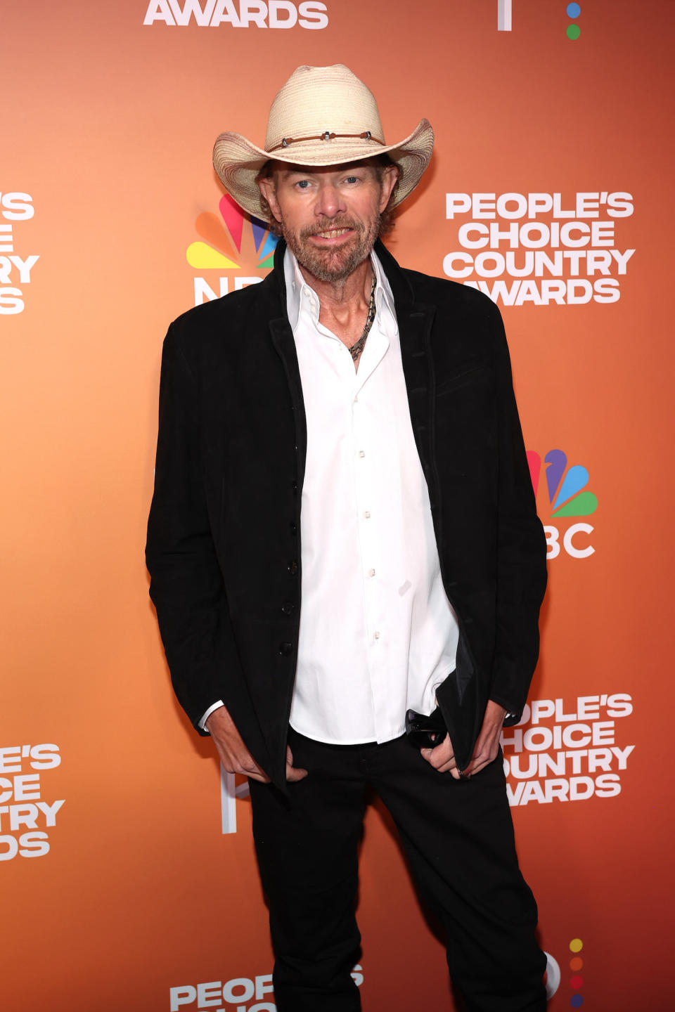 Toby Keith attends the 2023 People's Choice Country Awards at The Grand Ole Opry on Sep. 28, 2023 in Nashville, Tennessee.  (Terry Wyatt/Getty images)