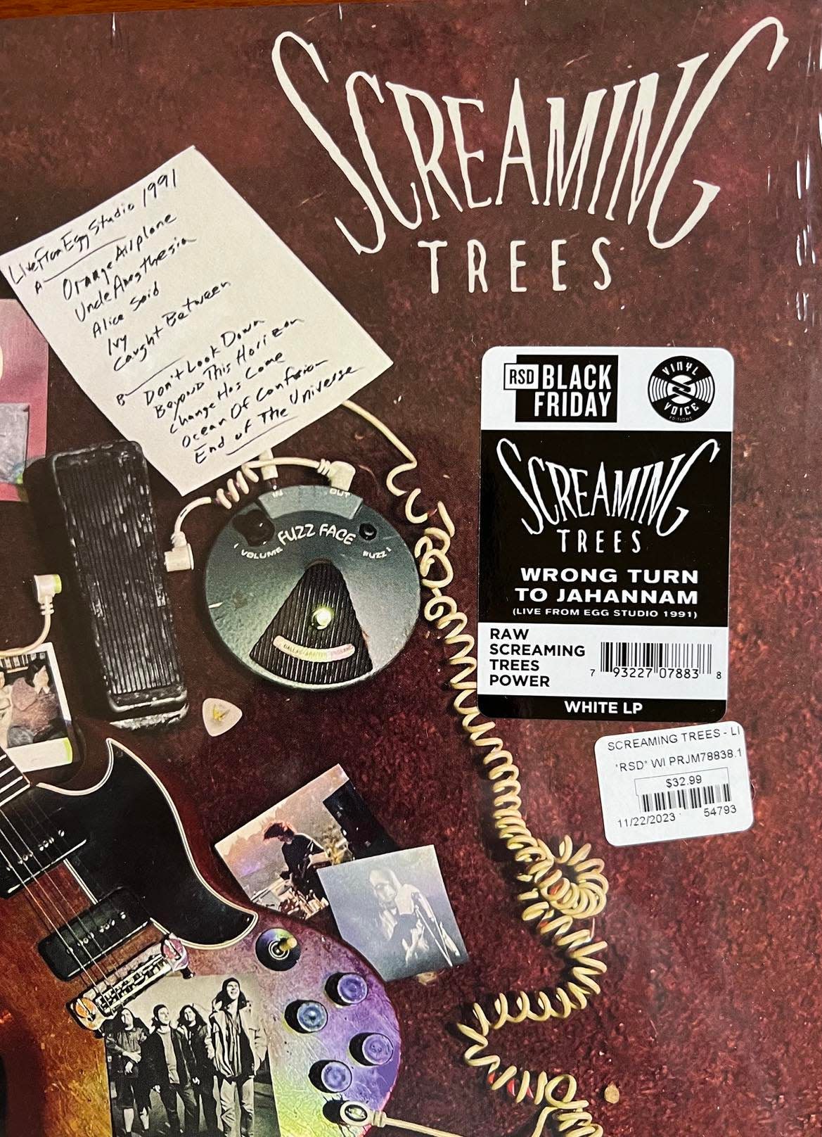 Rock bands like the Screaming Trees issue some recordings exclusively on vinyl as part of Record Store Day promotions.