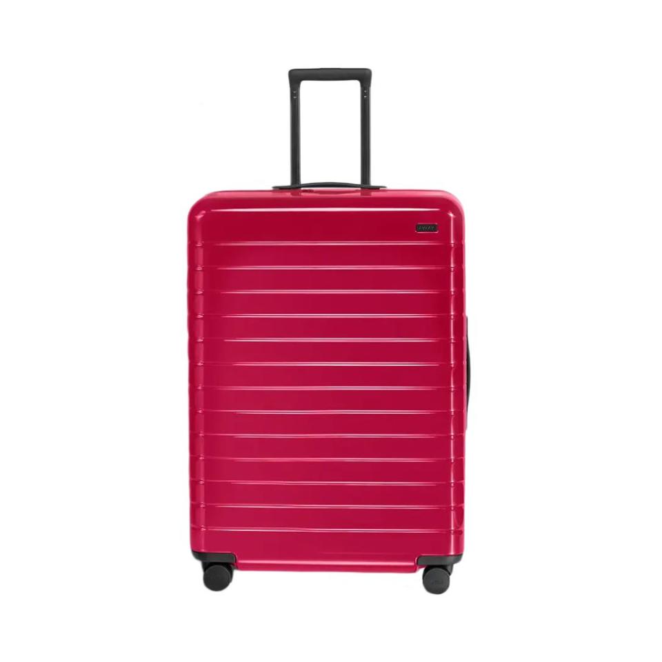 <p><a href="https://go.redirectingat.com?id=74968X1596630&url=https%3A%2F%2Fwww.awaytravel.com%2Fsuitcases%2Flarge%3Fcolor%3Dmagenta_pink_gloss&sref=https%3A%2F%2Fwww.elle.com%2Ffashion%2Fshopping%2Fg45766232%2Fbest-luggage-brands%2F" rel="nofollow noopener" target="_blank" data-ylk="slk:Shop Now;elm:context_link;itc:0;sec:content-canvas" class="link ">Shop Now</a></p><p>The Large Suitcase</p><p>awaytravel.com</p><p>$395.00</p><span class="copyright">away</span>