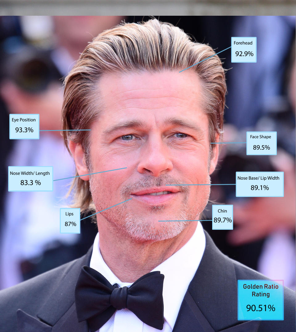Brad Pitt is ageing well. Photo: Dr Julian De Silva
