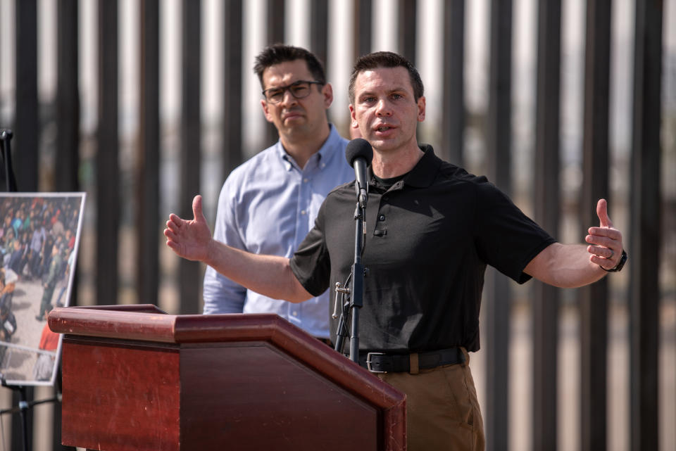 Kevin McAleenan, the commissioner of U.S. Customs and Border Protection. (Photo: Sergio Flores for the Washington Post via Getty Images)