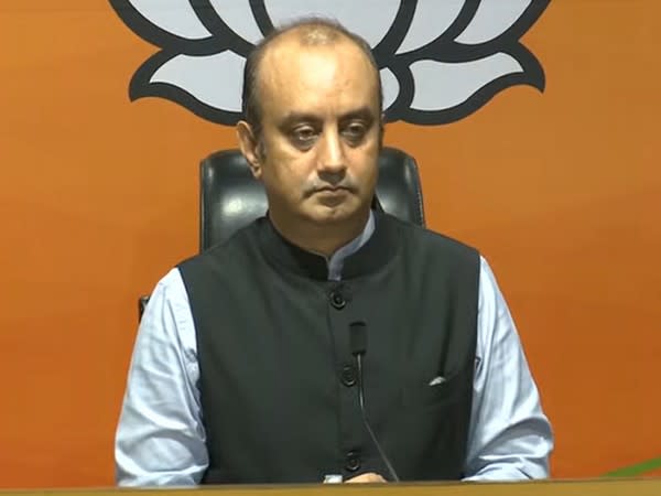 BJP spokesperson and Rajya Sabha MP Sudhanshu Trivedi (Photo/ANI)