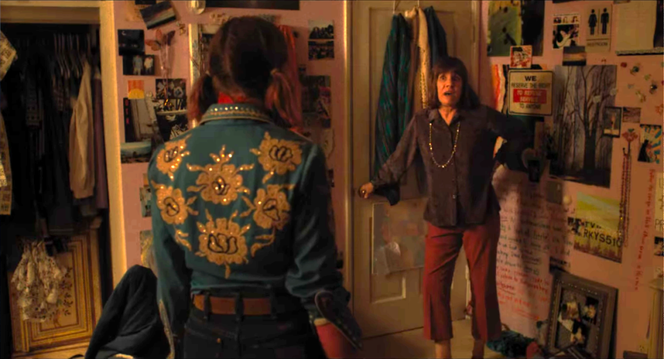 Lady Bird's messy room