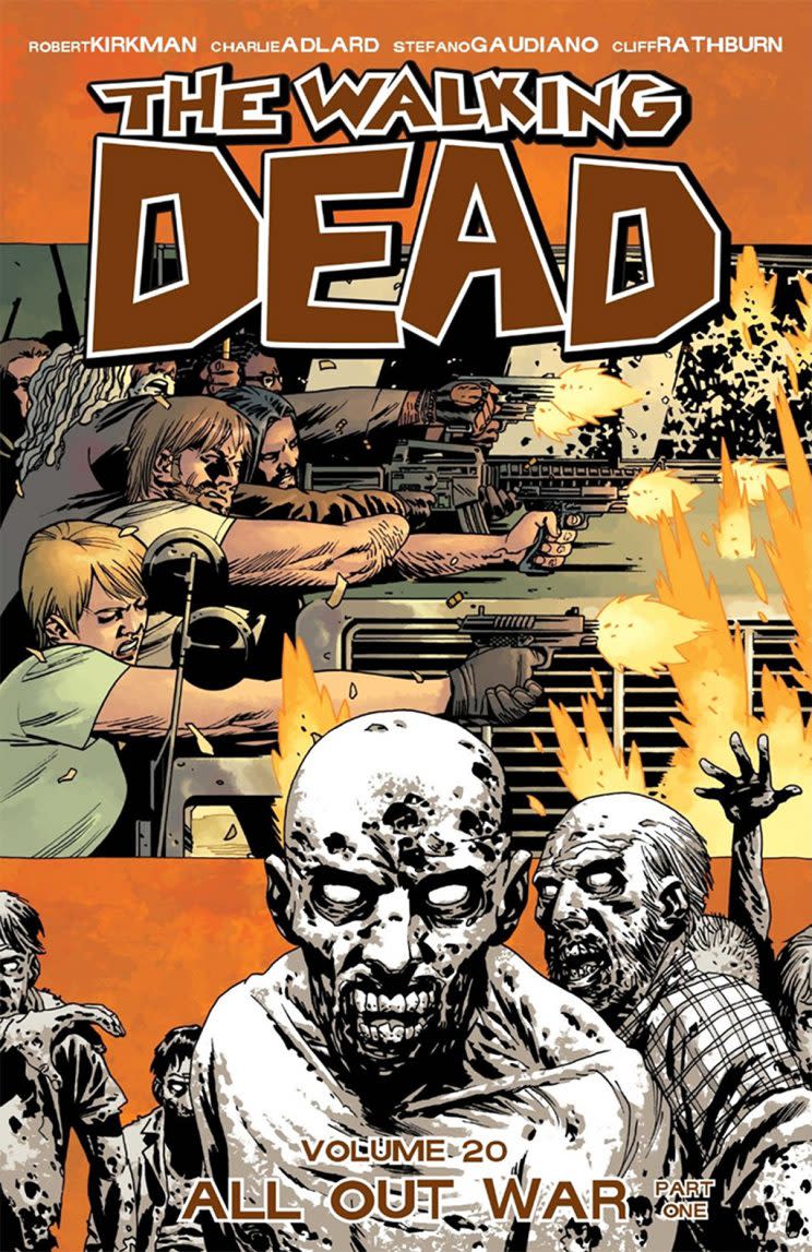 The Walking Dead Volume 20: All Out War Part One. (Credit: Image Comics)