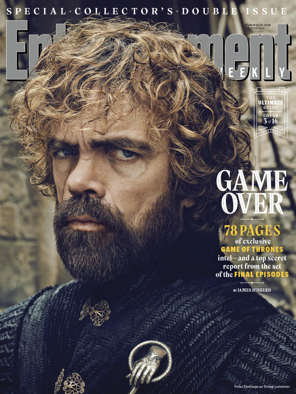 Tyrion Lannister (Photo: Marc Hom for EW)