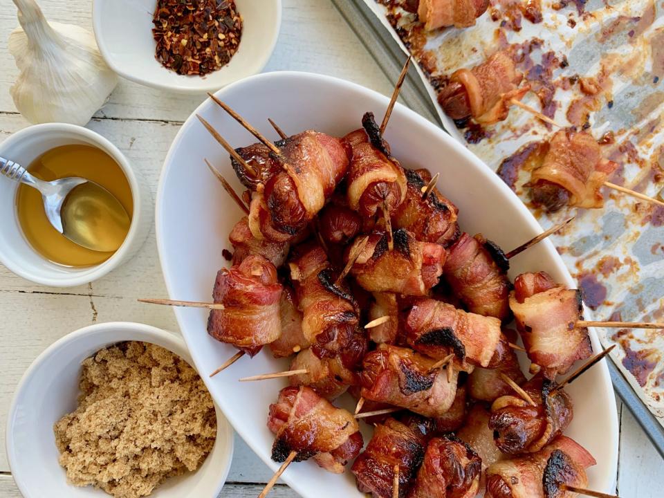 Bacon Wrapped Smokies