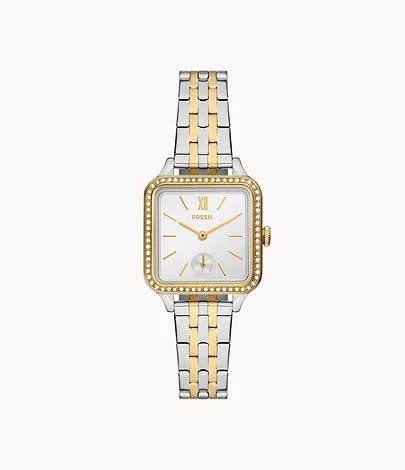 Colleen Three-Hand Two-Tone Stainless Steel Watch