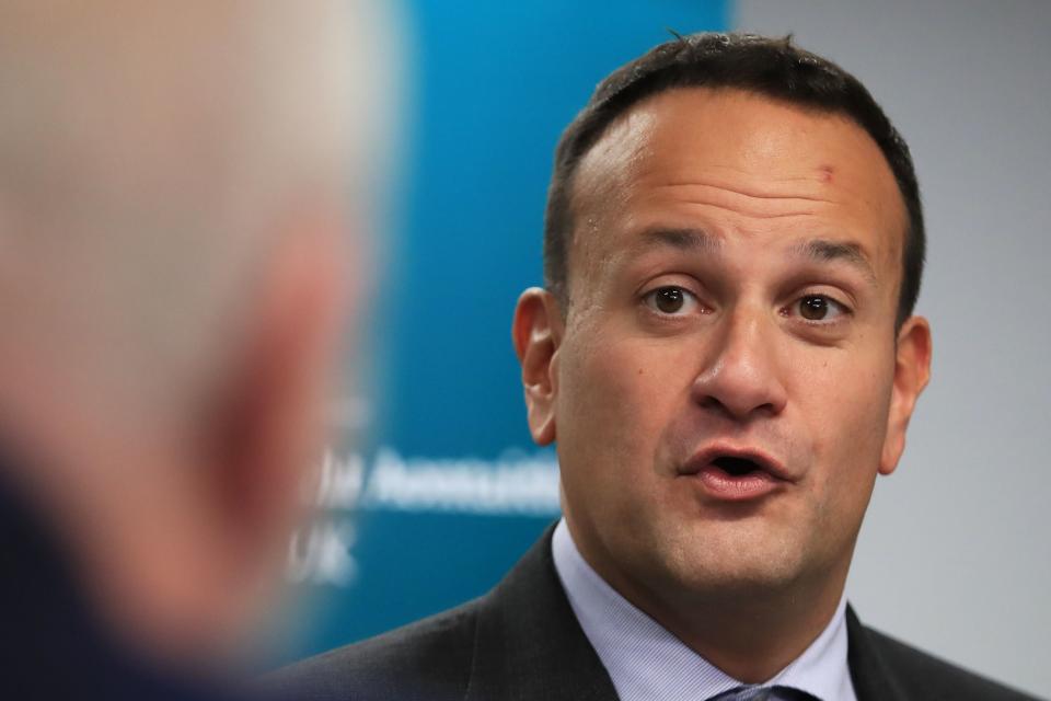 Leo Varadkar, pictured, proposed a new January 31 deadline during a phone call this morning with EU council president Donald Tusk (PA)