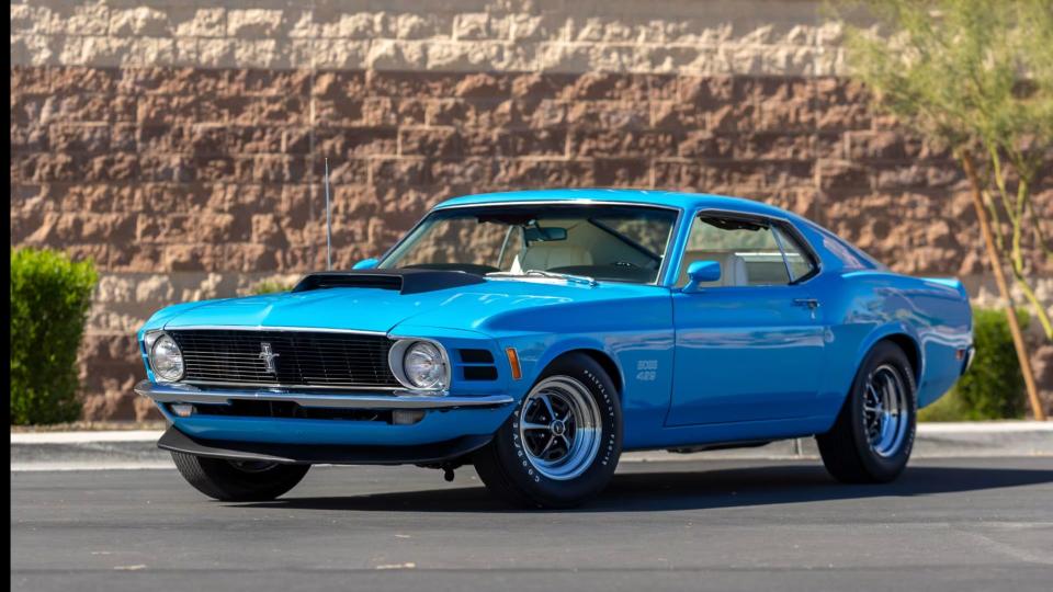 Rare 1970 Ford Mustang Boss 429 Fastback Set for Auction At Mecum Glendale 2024