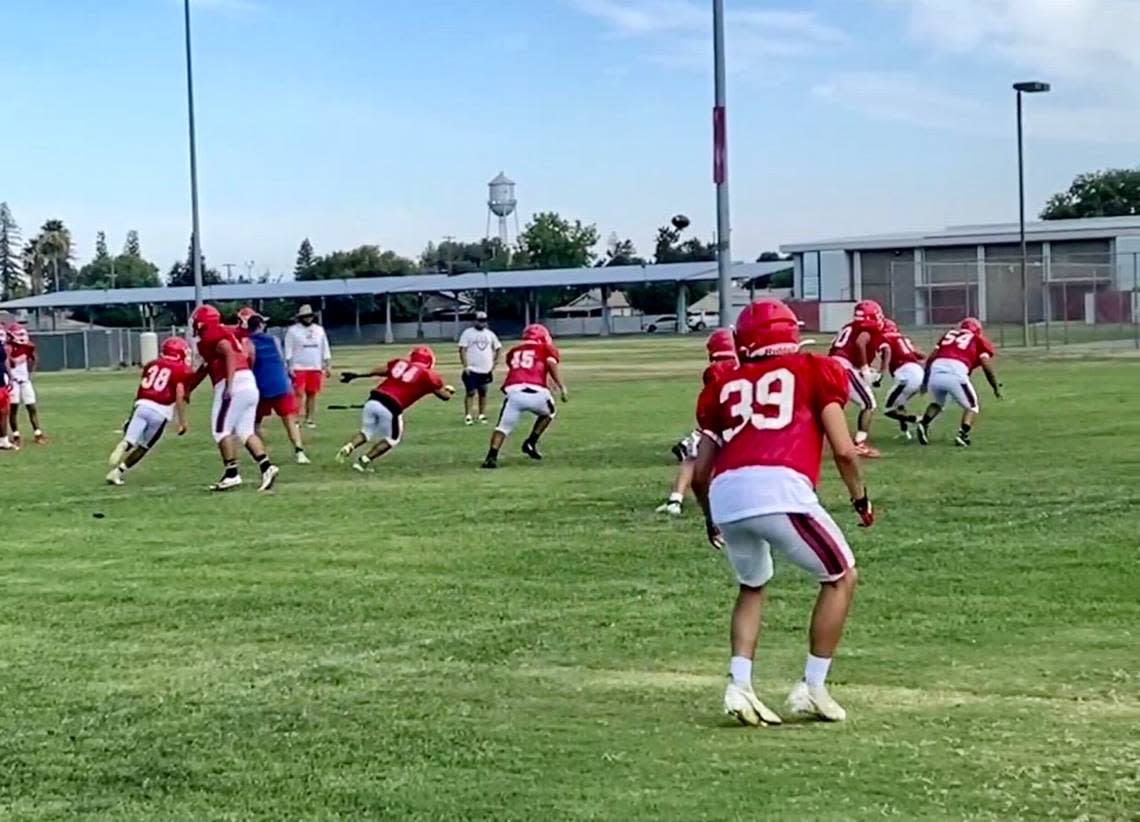 Sanger prepares for the 2023 high school football season.