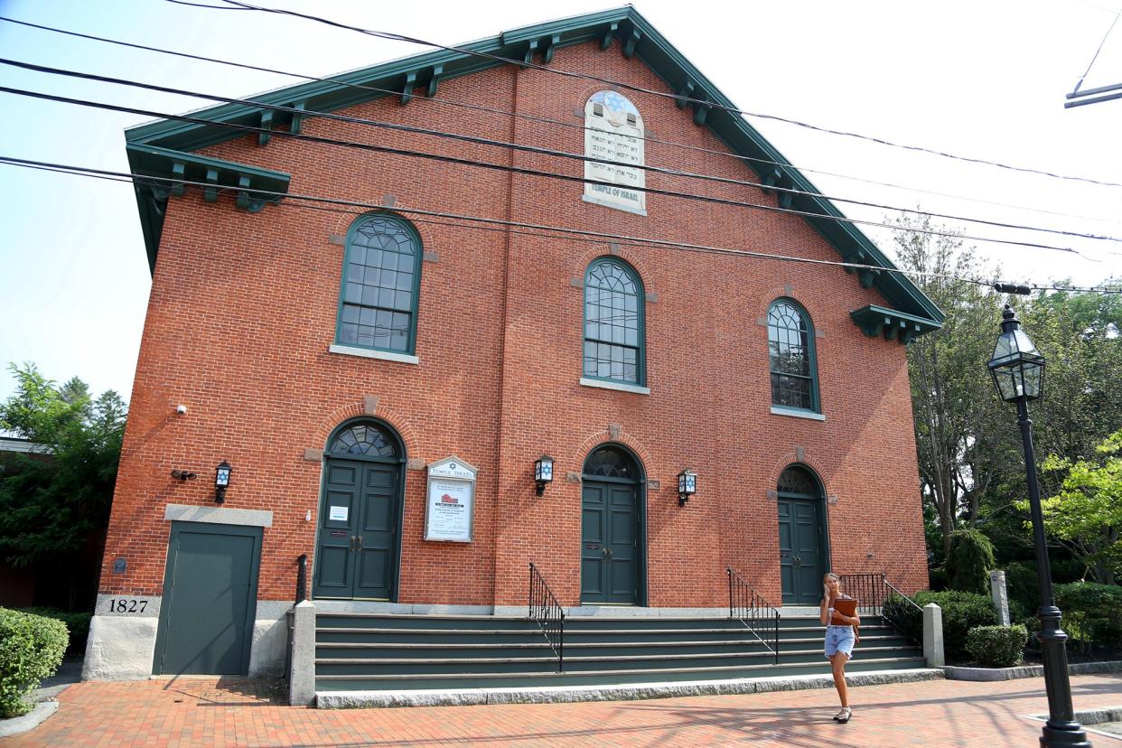 Temple Israel, the historic synagogue in downtown Portsmouth, N.H.,  is preparing to celebrate the upcoming High Holidays with prayer, song, and community.