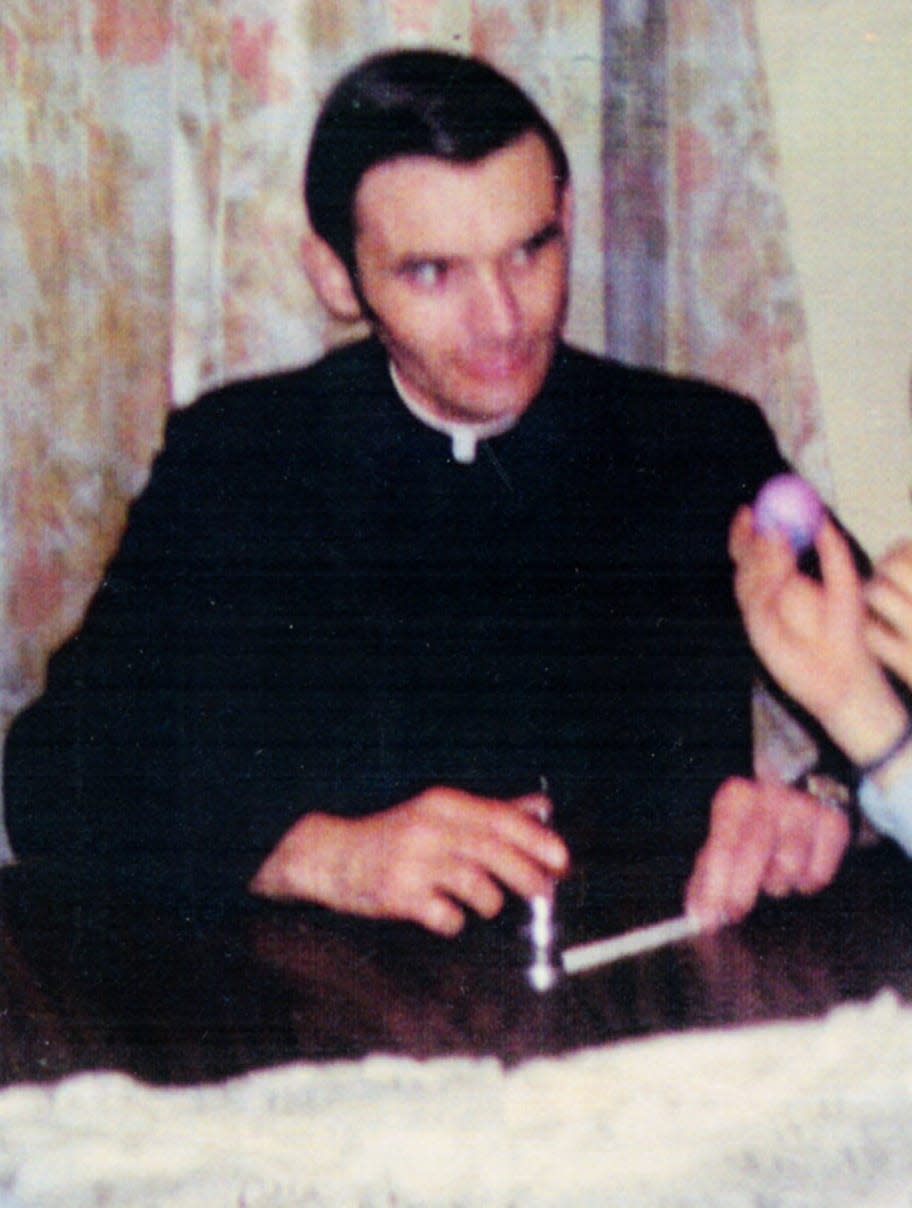 A 1971 photo of the Rev. James Silva