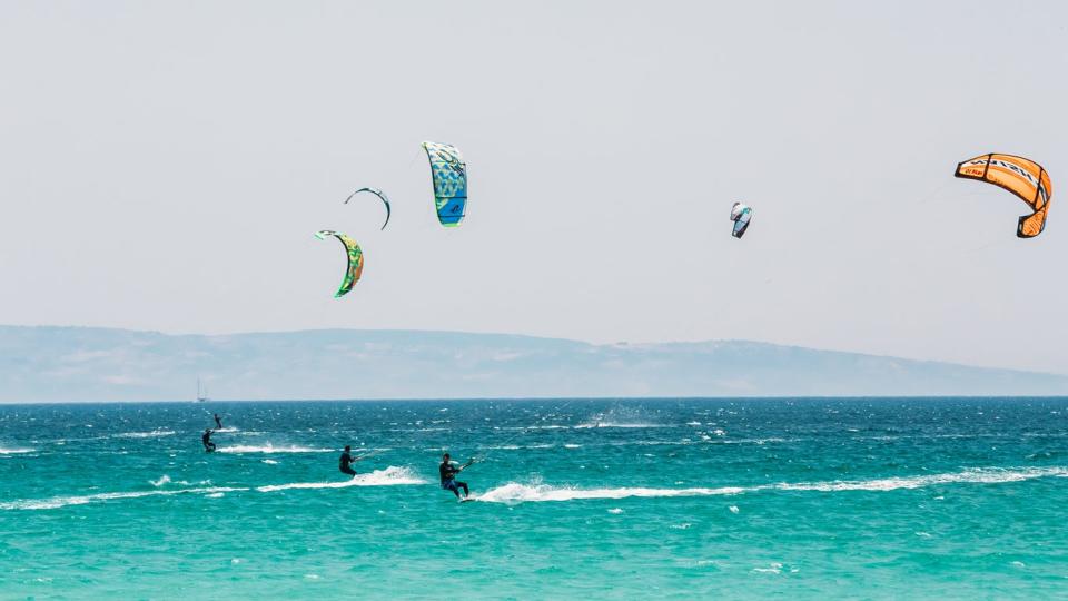 Tarifa is a paradise for kitesurfers Getty