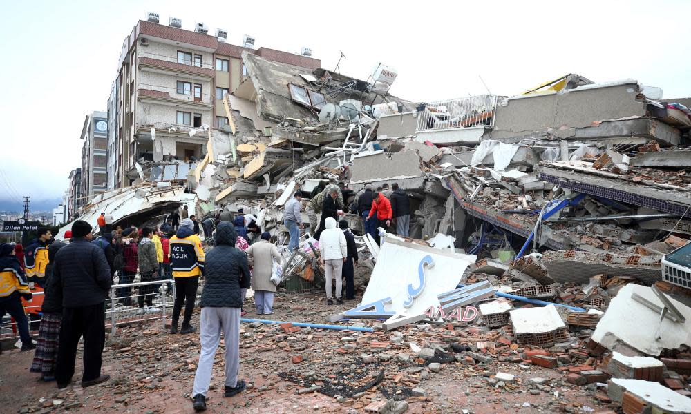 <span>Photograph: Anadolu Agency/Getty Images</span>