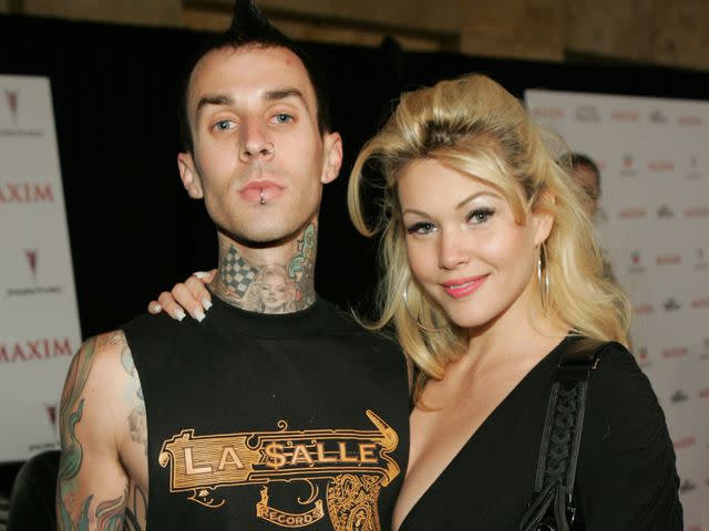 J. Shearer/WireImage Travis Barker (left) and Shanna Moakler