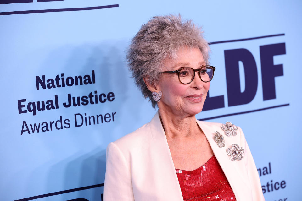 rita moreno at the national equal justice awards dinner