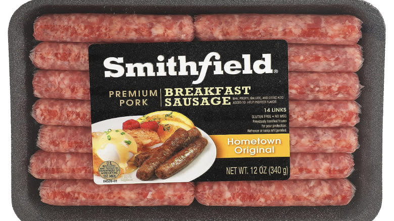 smithfield original breakfast sausage links
