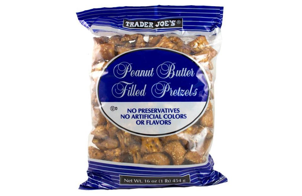 Snack: #2 Peanut butter filled pretzels