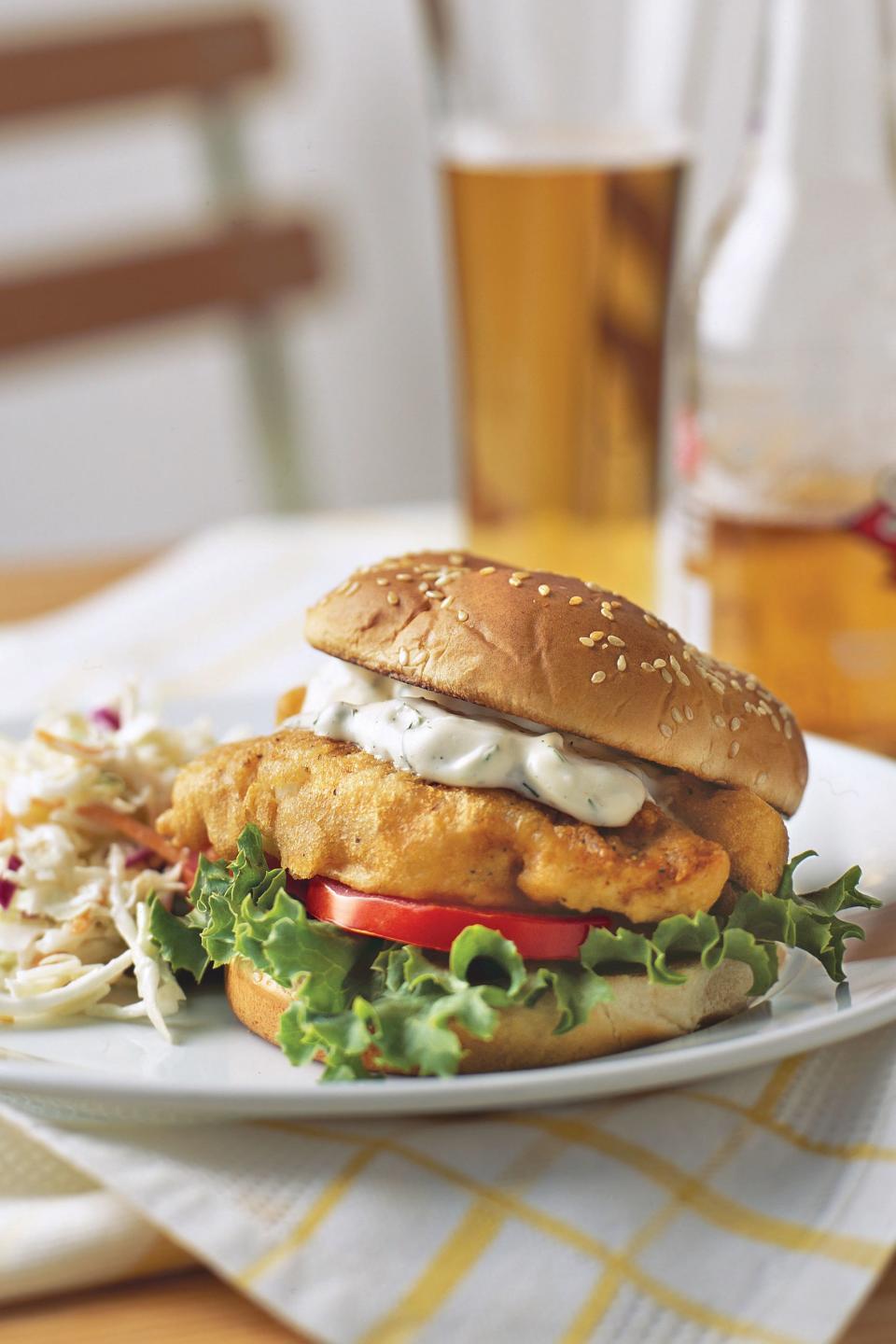 Fried Fish Sandwiches