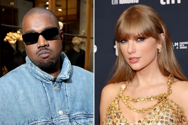 kanye-taylor-swift-reddit - Credit: Victor Boyko/Getty Images; Amy Sussman/Getty Images