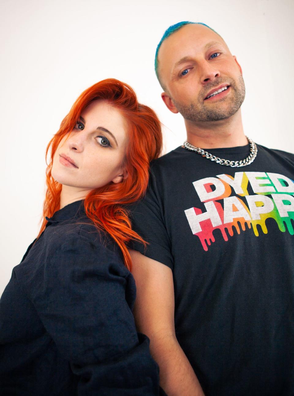 Hayley Williams and Brian O'Connor of Good Dye Young.