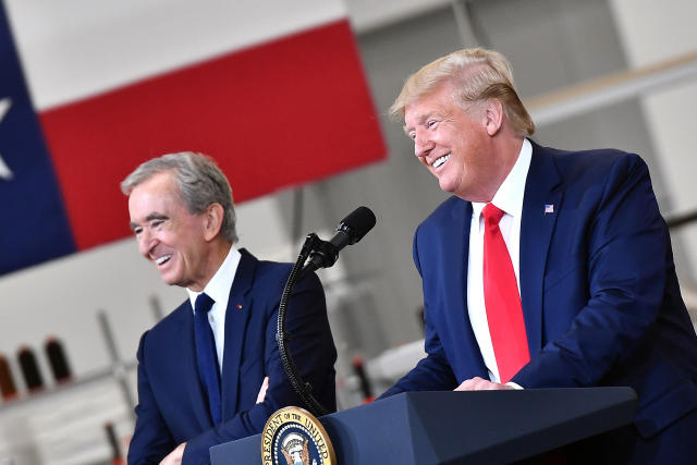 Trump, Bernard Arnault to Open Louis Vuitton Texas Bag Factory