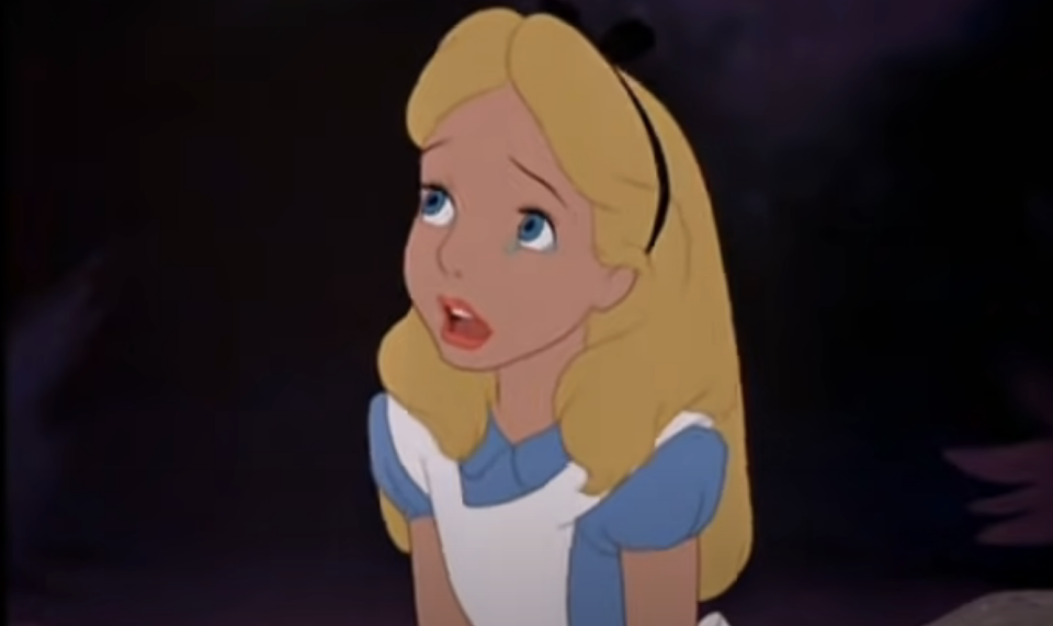 alice crying