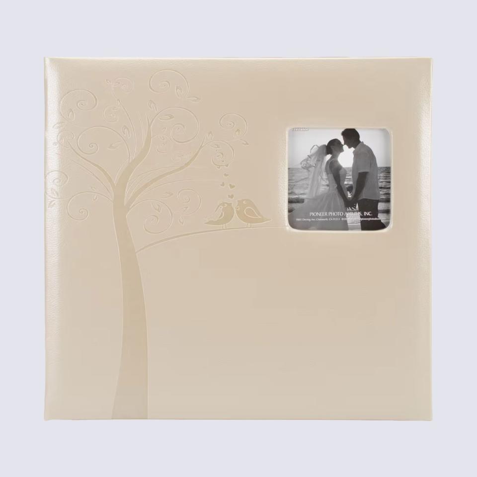 Pioneer Tree Embossed Wedding Post Bound Photo Album