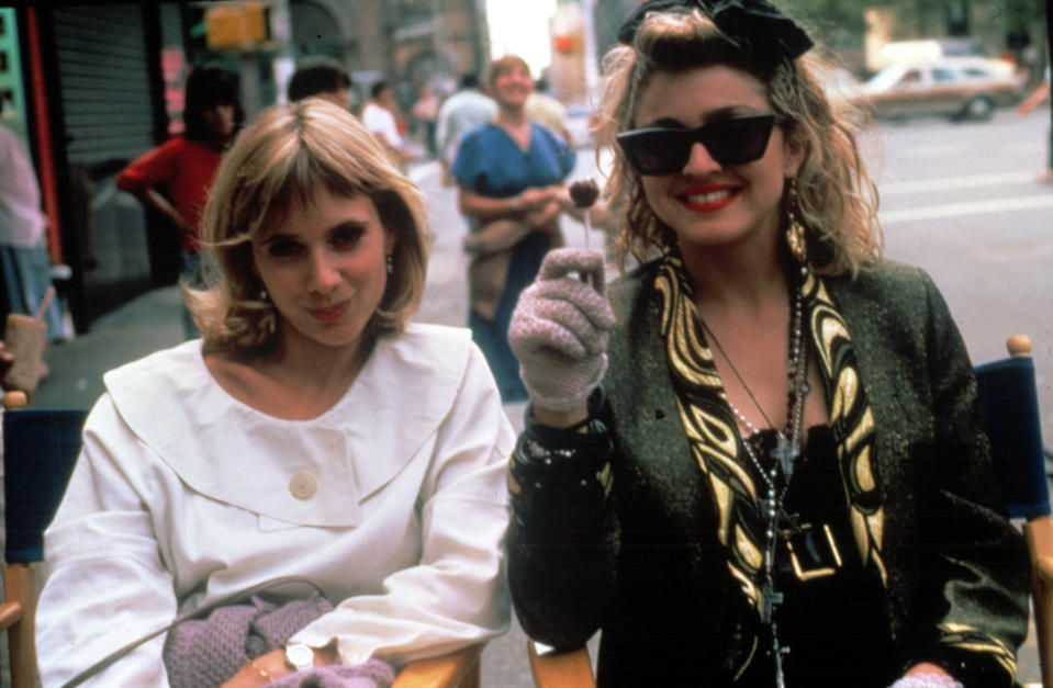 DESPERATELY SEEKING SUSAN, Rosanna Arquette, Madonna, 1985